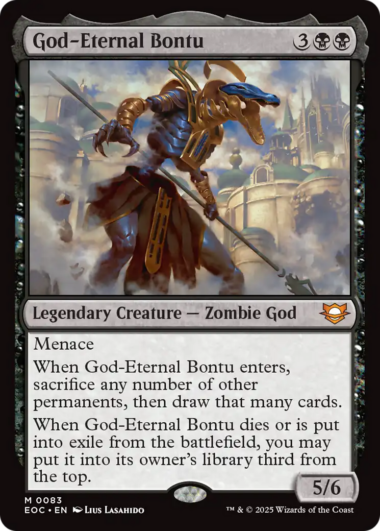 God-Eternal Bontu [Edge of Eternities Commander] | Odin's Place