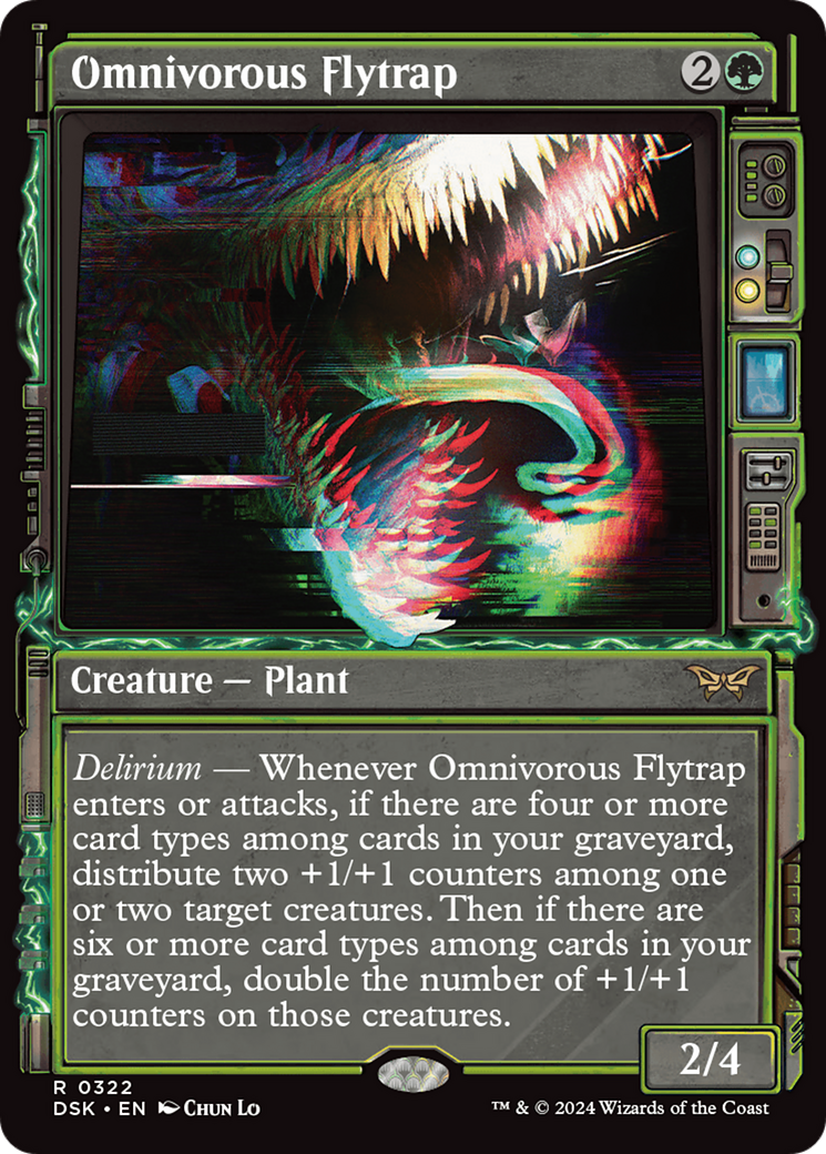 Omnivorous Flytrap (Showcase) [Duskmourn: House of Horror] | Odin's Place