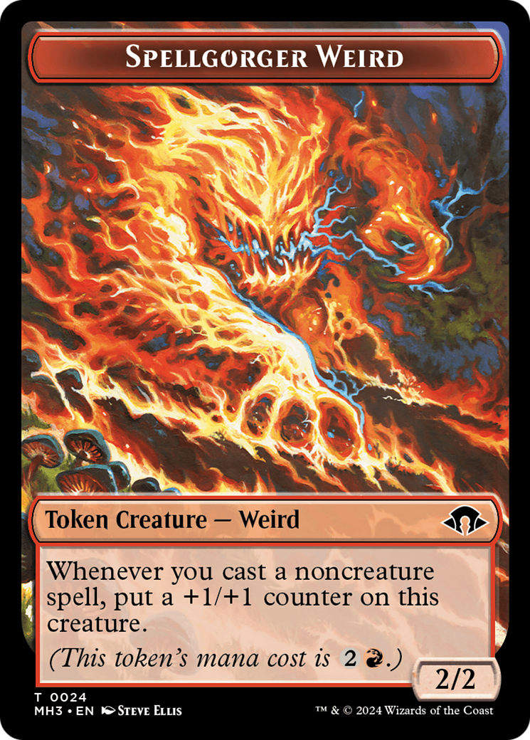 Spellgorger Weird // Energy Reserve Double-Sided Token [Modern Horizons 3 Tokens] | Odin's Place