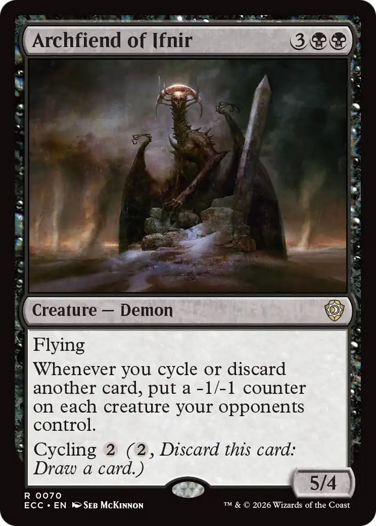 Archfiend of Ifnir [Lorwyn Eclipsed Commander] | Odin's Place