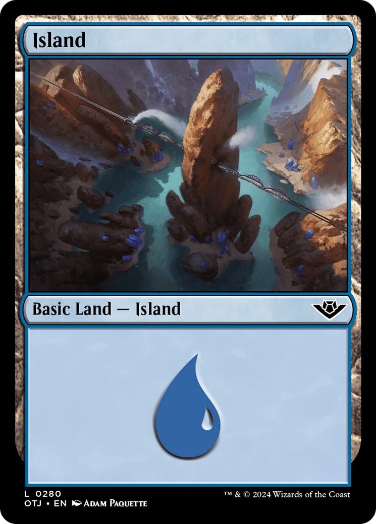 Island (0280) [Outlaws of Thunder Junction] | Odin's Place