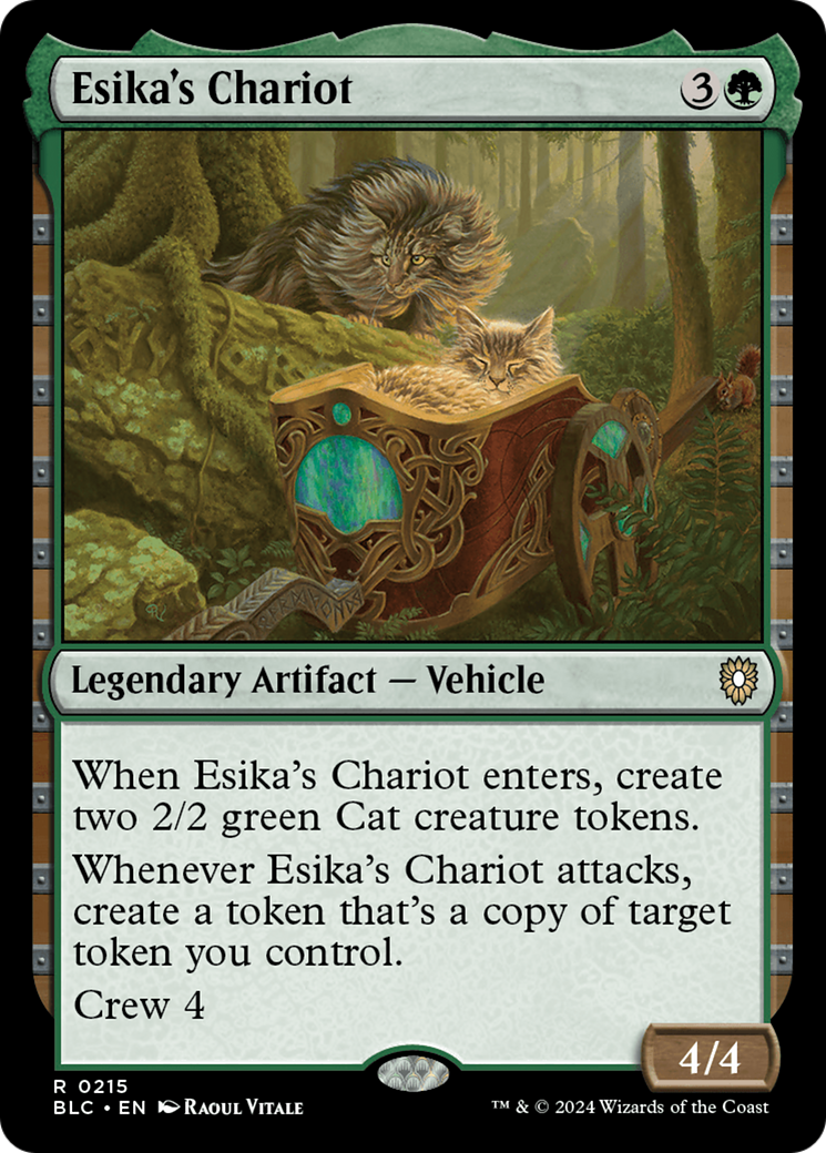 Esika's Chariot [Bloomburrow Commander] | Odin's Place