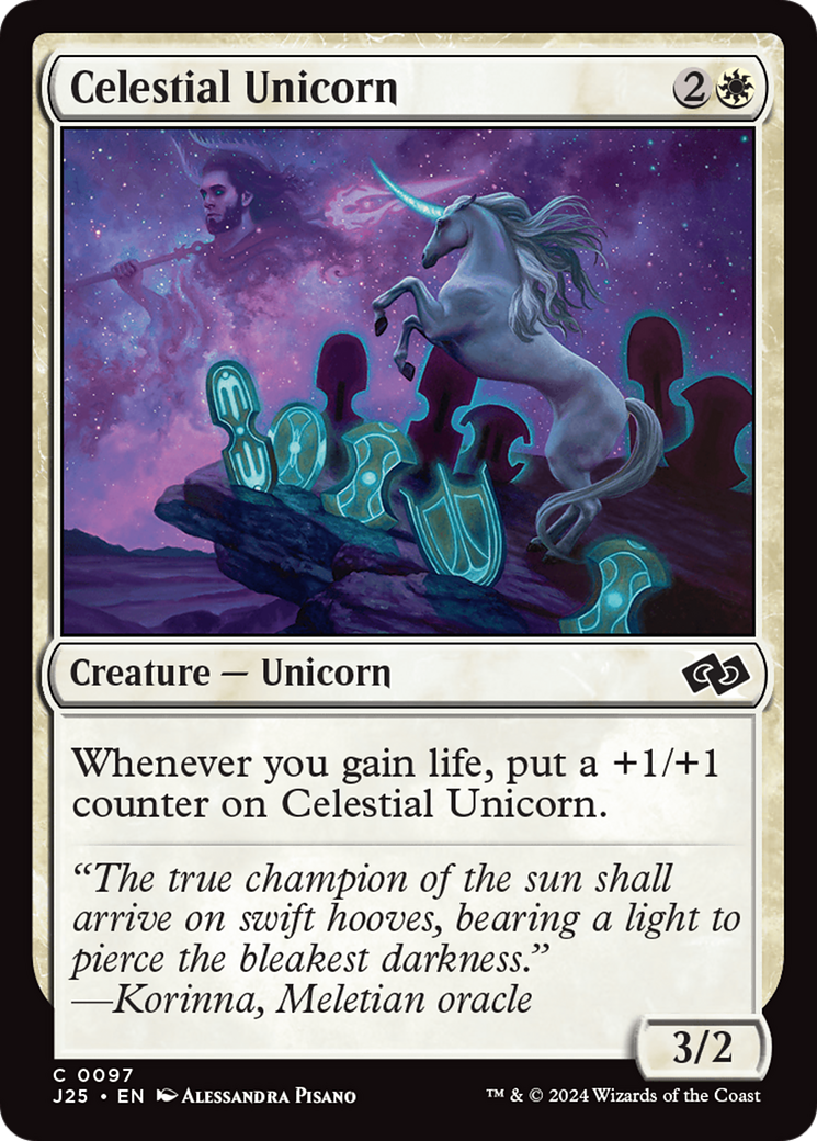 Celestial Unicorn [Foundations Jumpstart] | Odin's Place