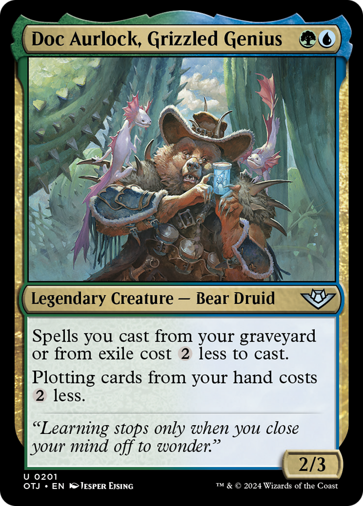 Doc Aurlock, Grizzled Genius [Outlaws of Thunder Junction] | Odin's Place