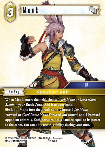Monk [Opus XII] | Odin's Place