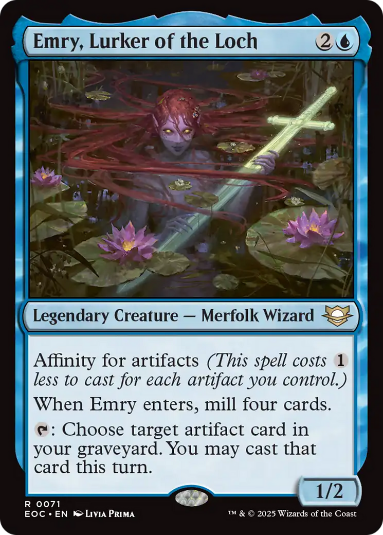 Emry, Lurker of the Loch [Edge of Eternities Commander] | Odin's Place