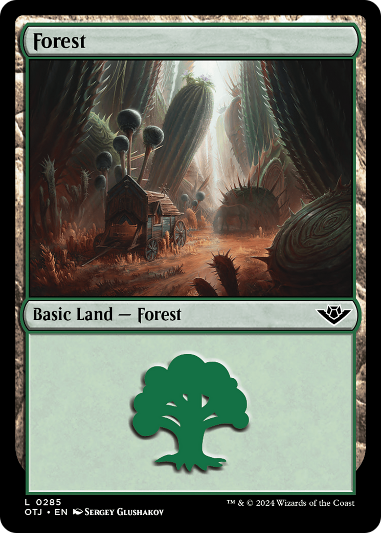 Forest (0285) [Outlaws of Thunder Junction] | Odin's Place
