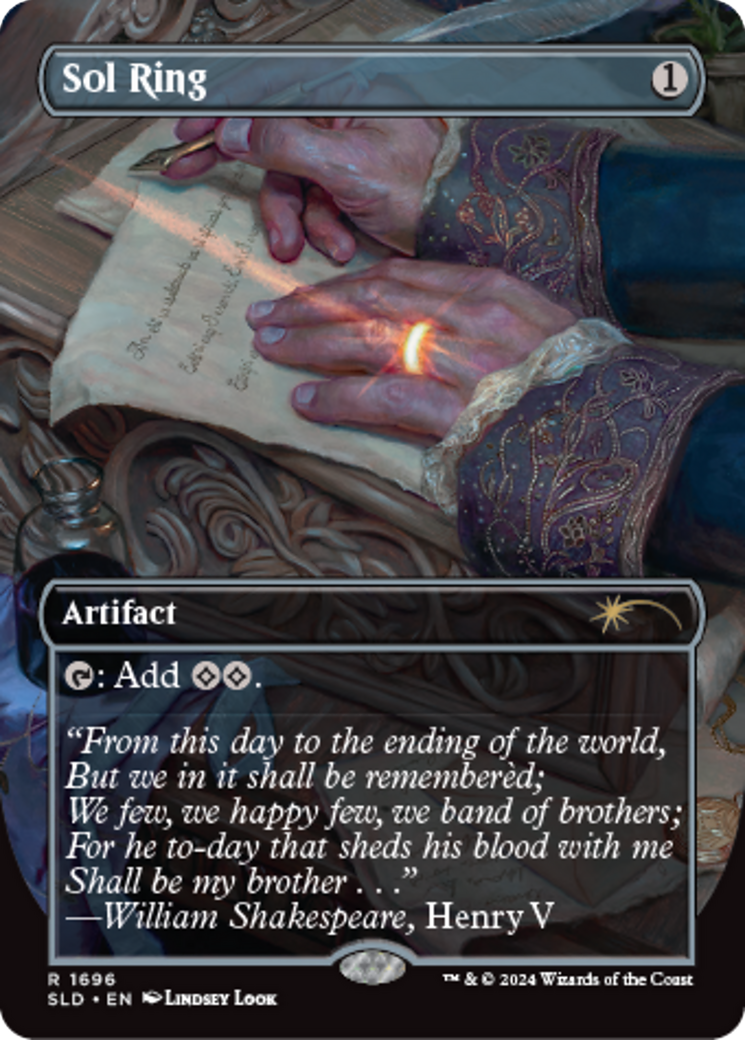Sol Ring (1696) [Secret Lair: Sheldon's Spellbook] | Odin's Place