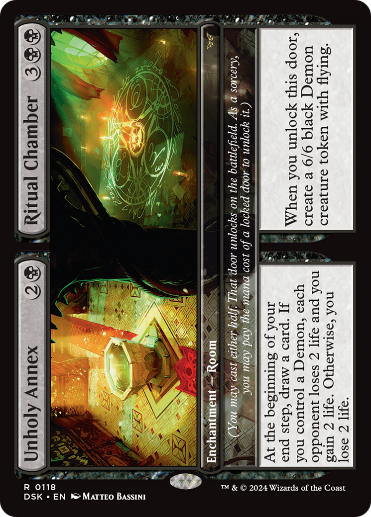 Unholy Annex // Ritual Chamber [Duskmourn: House of Horror] | Odin's Place