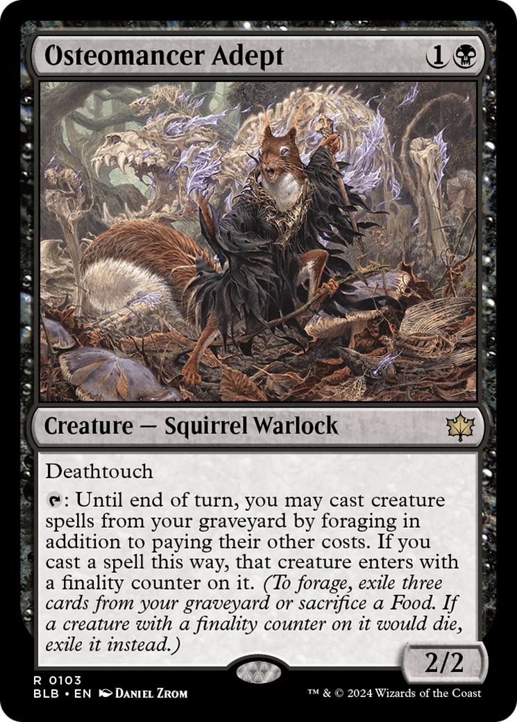 Osteomancer Adept [Bloomburrow] | Odin's Place