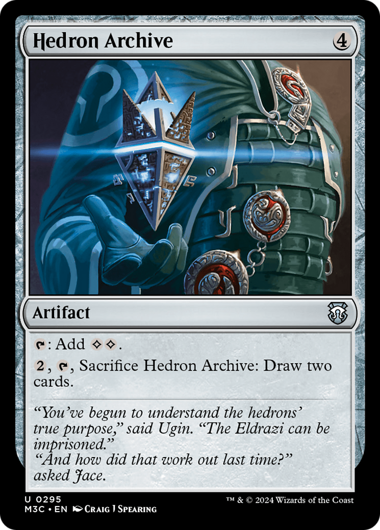 Hedron Archive (Ripple Foil) [Modern Horizons 3 Commander] | Odin's Place