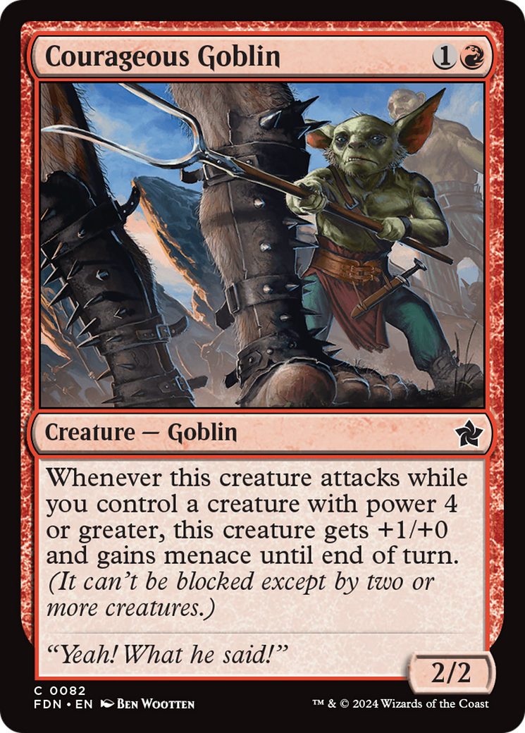 Courageous Goblin [Foundations] | Odin's Place
