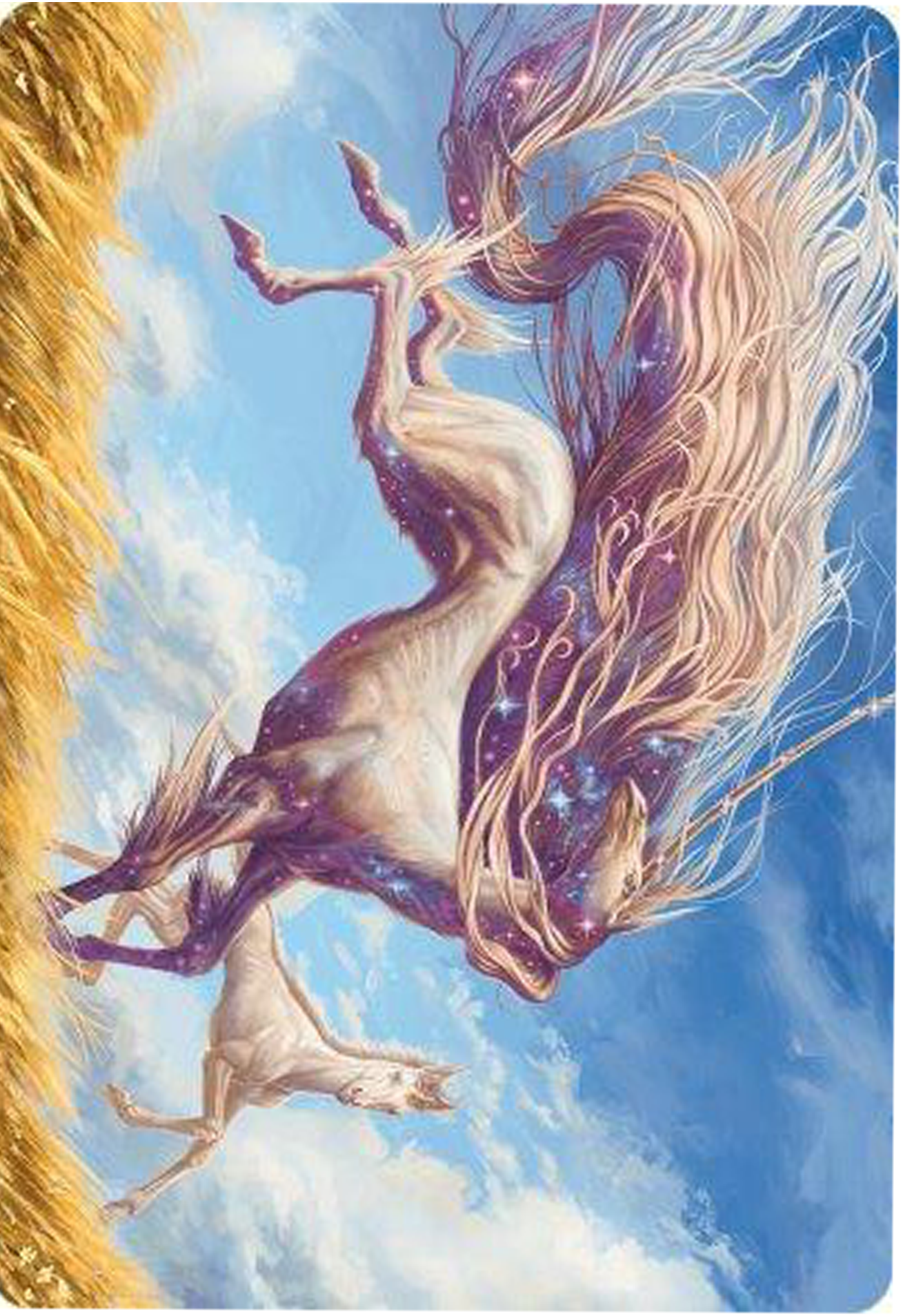 Nyxborn Unicorn Art Card [Modern Horizons 3 Art Series] | Odin's Place