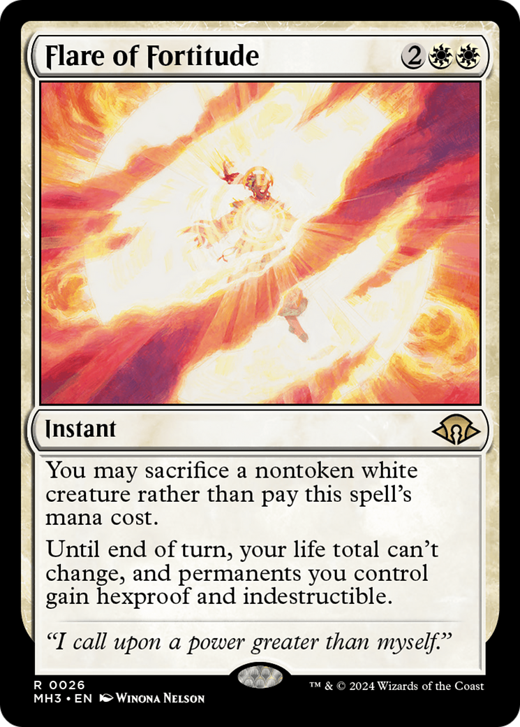 Flare of Fortitude [Modern Horizons 3] | Odin's Place