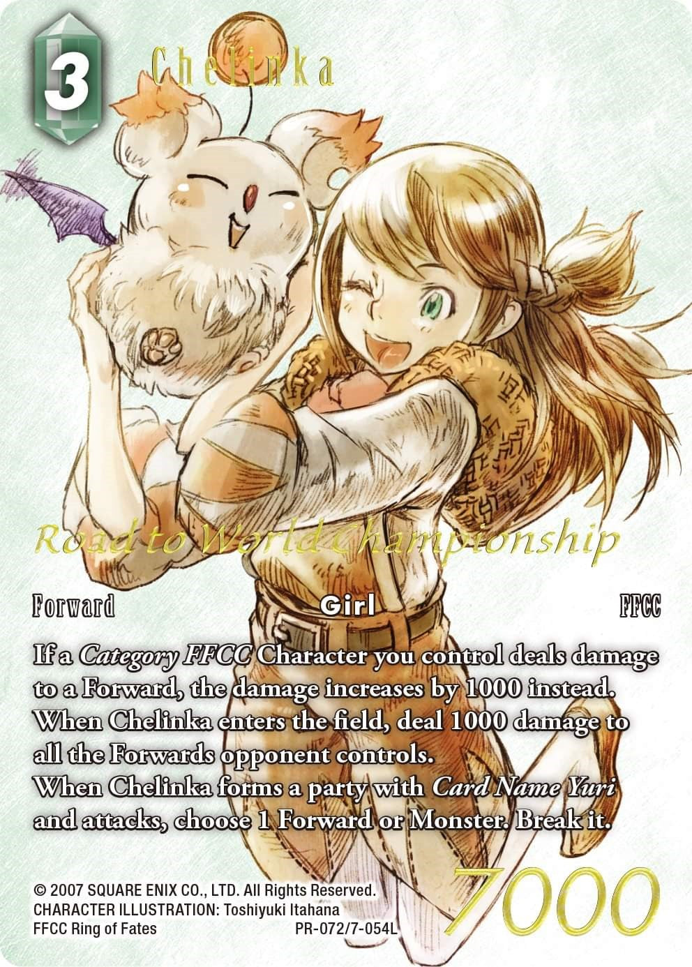 Chelinka (Road to World Championship) [Opus VII Promo Cards] | Odin's Place