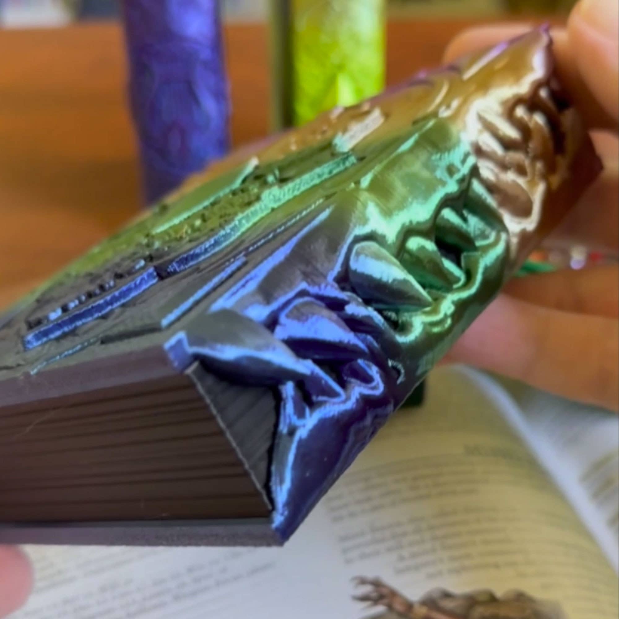 Mimic Storage Tome for TTRPG, MTG, Pokemon, D&D Gaming! | Odin's Place