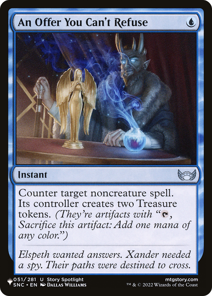 An Offer You Can't Refuse [The List] | Odin's Place