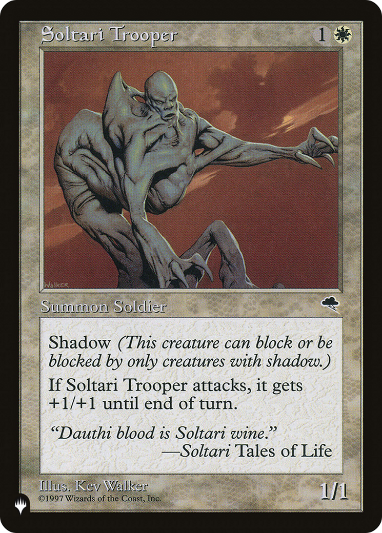 Soltari Trooper [The List] | Odin's Place