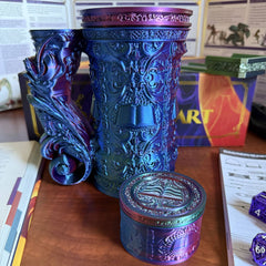 Wizard 12oz Dice Tower Tankard | TTRPG, D&D, Daggerheart | Odin's Place