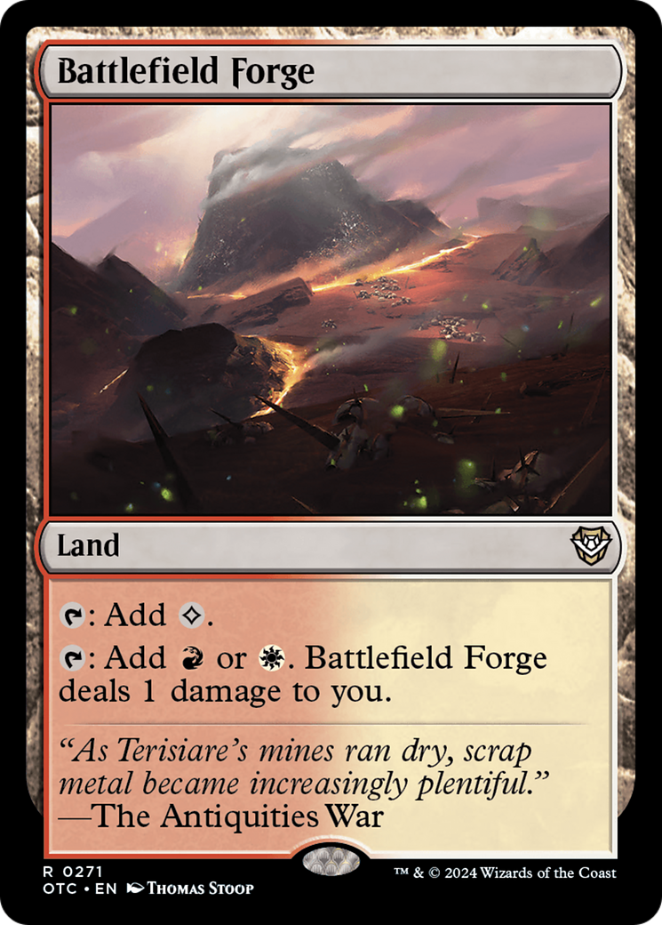 Battlefield Forge [Outlaws of Thunder Junction Commander] | Odin's Place