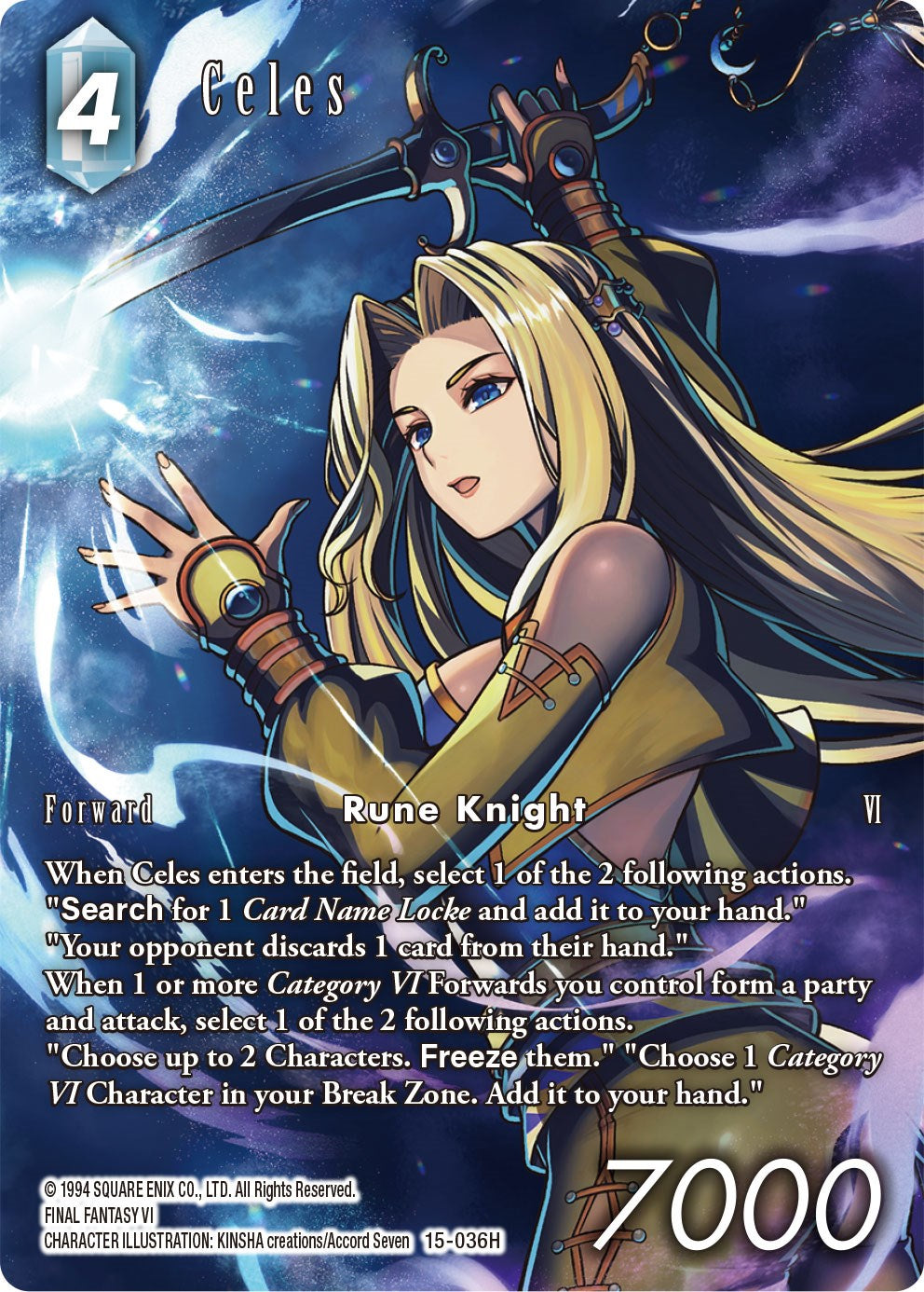 Celes (Full Art) [Crystal Dominion] | Odin's Place
