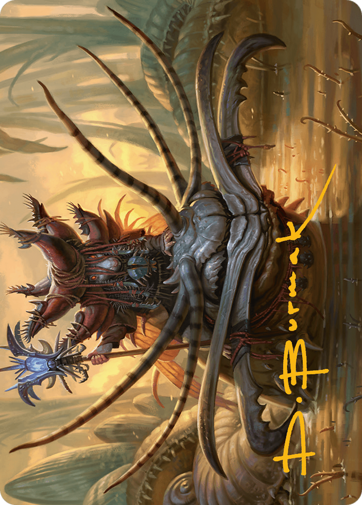 Wick's Patrol Art Card (Gold-Stamped Signature) [Bloomburrow Art Series] | Odin's Place
