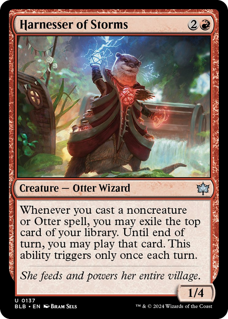 Harnesser of Storms [Bloomburrow] | Odin's Place