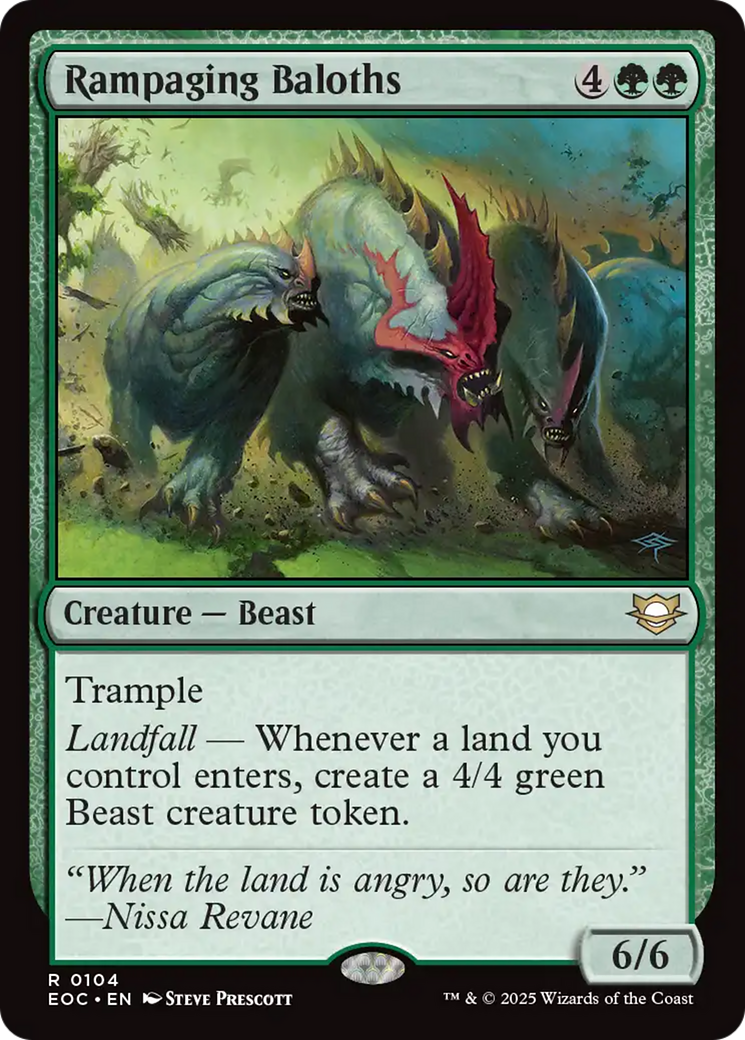 Rampaging Baloths [Edge of Eternities Commander] | Odin's Place