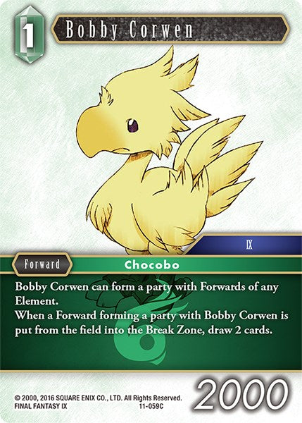 Bobby Corwen [Opus XI] | Odin's Place