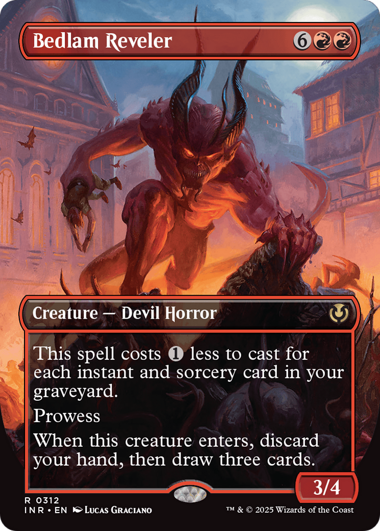Bedlam Reveler (Borderless) [Innistrad Remastered] | Odin's Place