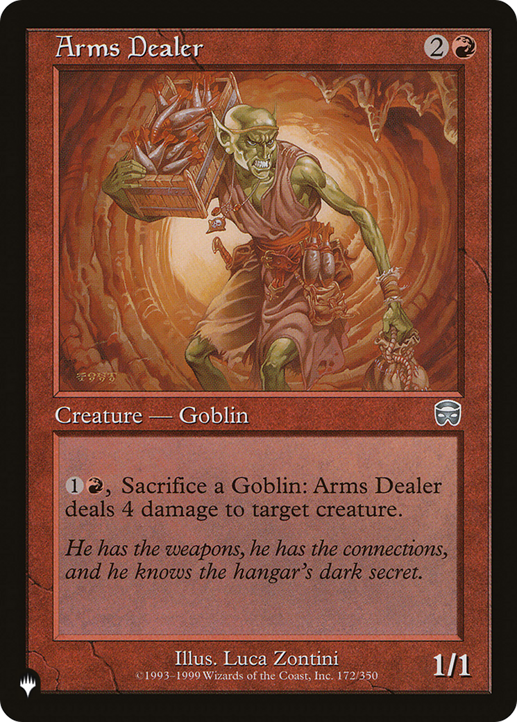 Arms Dealer [The List] | Odin's Place