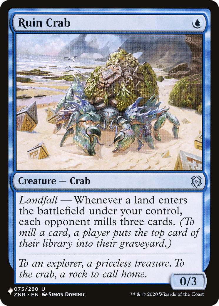 Ruin Crab [The List] | Odin's Place