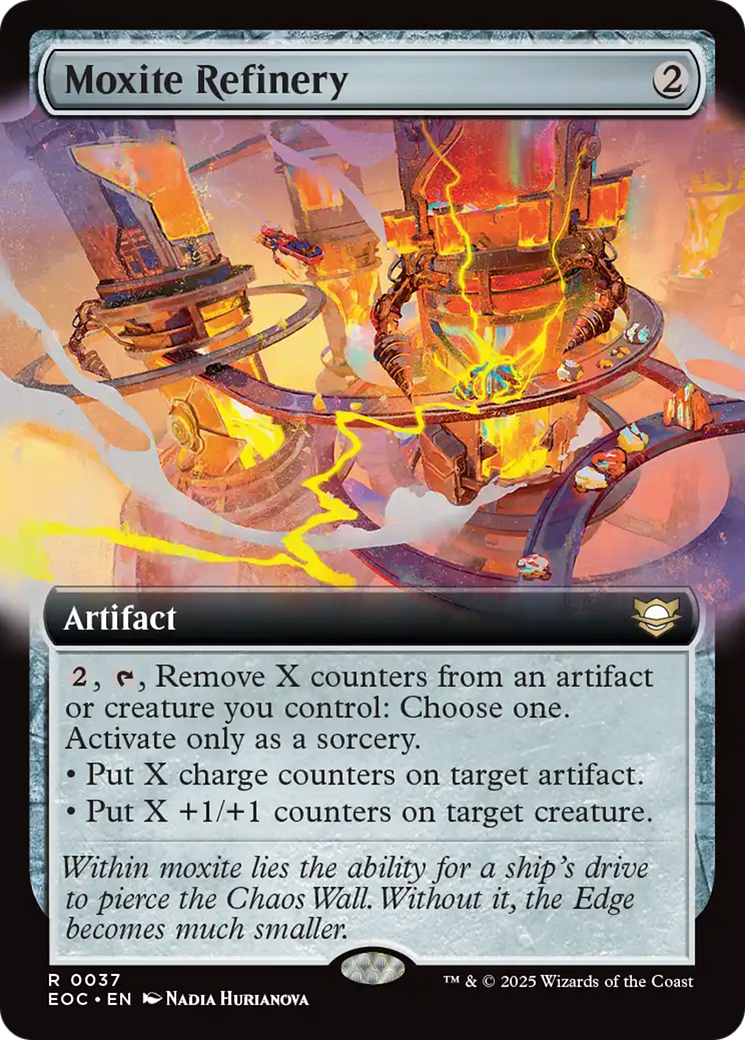 Moxite Refinery (Extended Art) [Edge of Eternities Commander] | Odin's Place