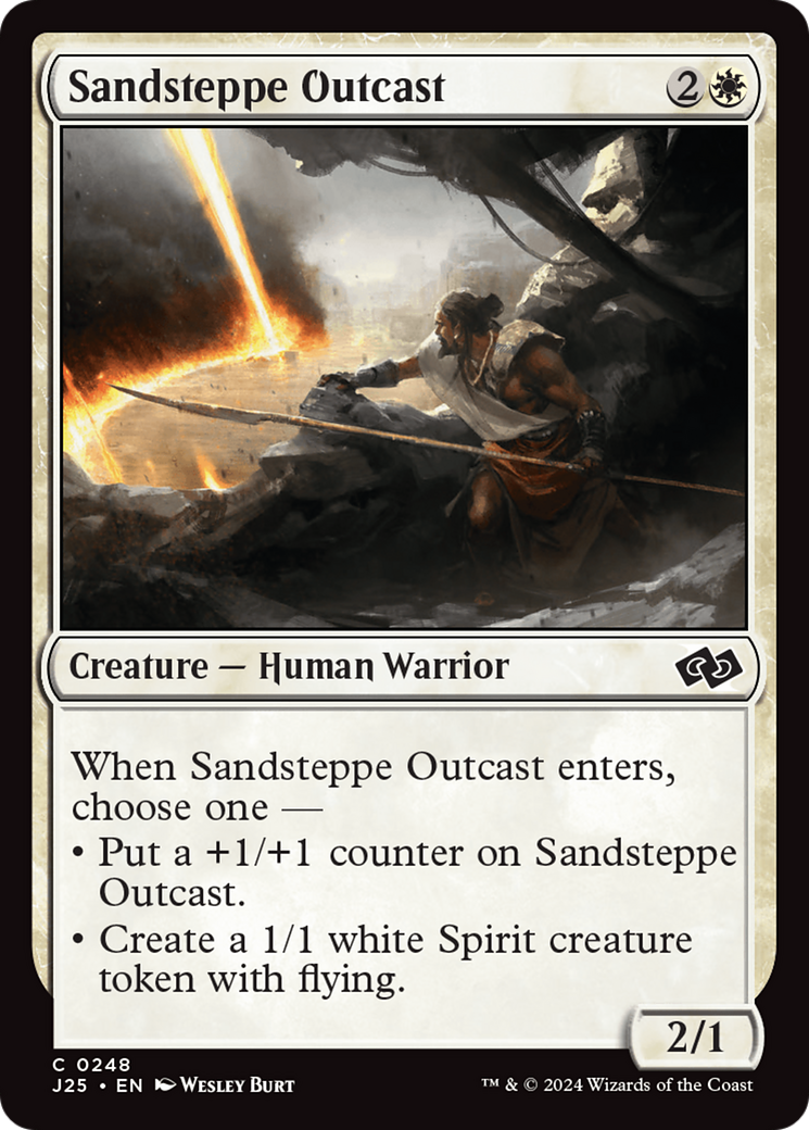Sandsteppe Outcast [Foundations Jumpstart] | Odin's Place