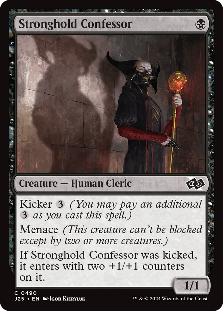 Stronghold Confessor [Foundations Jumpstart] | Odin's Place
