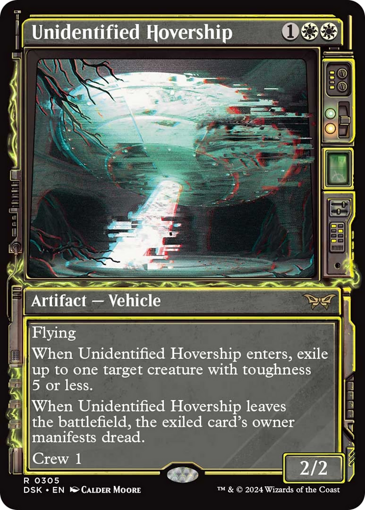 Unidentified Hovership (Showcase) [Duskmourn: House of Horror] | Odin's Place