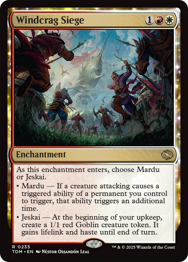Windcrag Siege [Tarkir: Dragonstorm] | Odin's Place