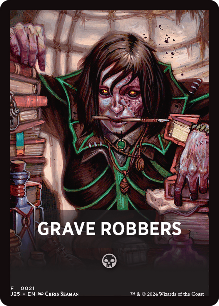 Grave Robbers Theme Card [Foundations Jumpstart Front Cards] | Odin's Place