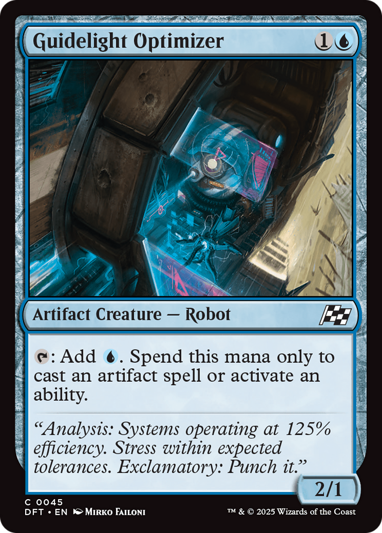 Guidelight Optimizer [Aetherdrift] | Odin's Place