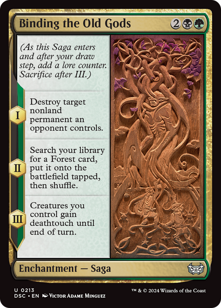 Binding the Old Gods [Duskmourn: House of Horror Commander] | Odin's Place