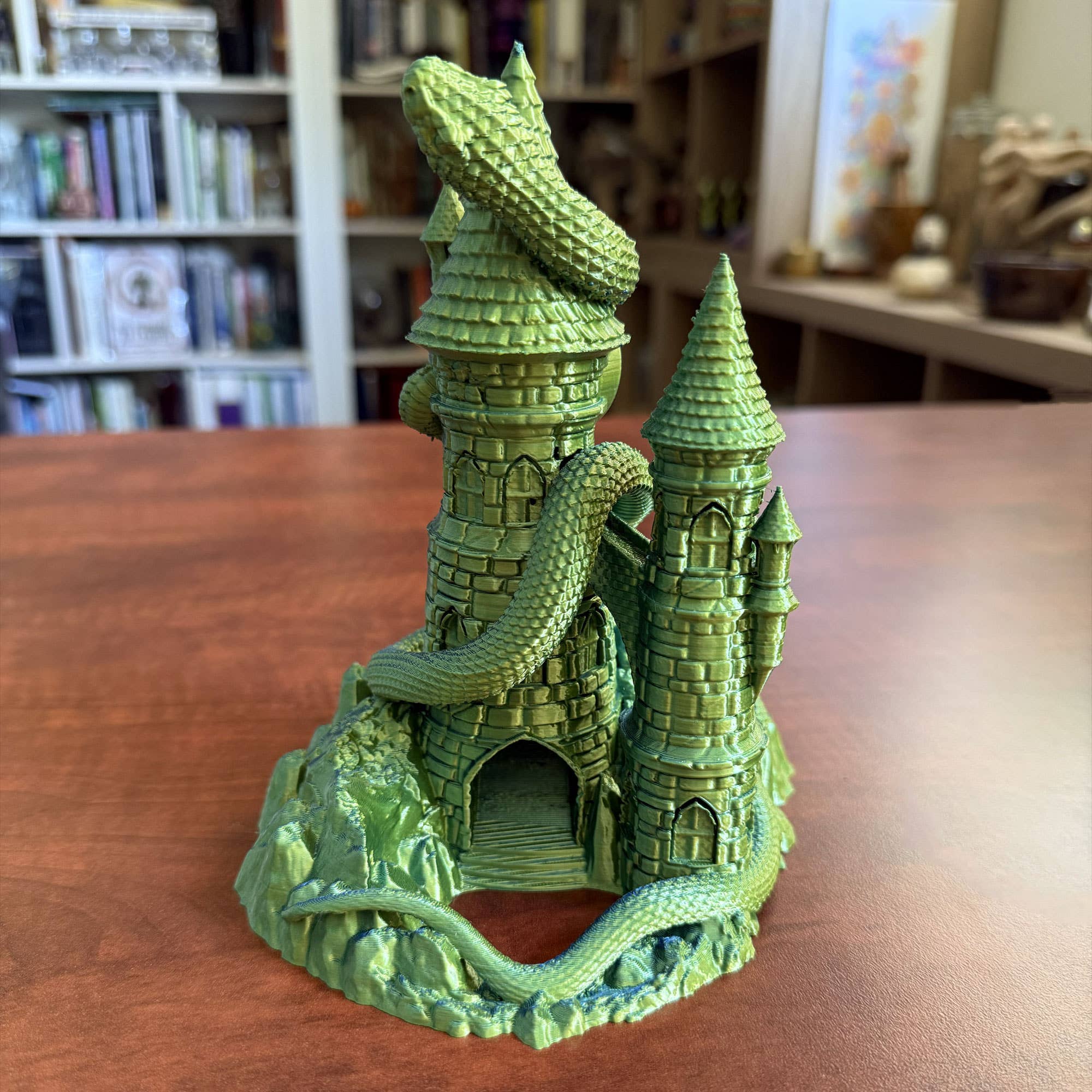 Serpentine Dice Tower | TTRPG, D&D, Pathfinder, CoC | Odin's Place