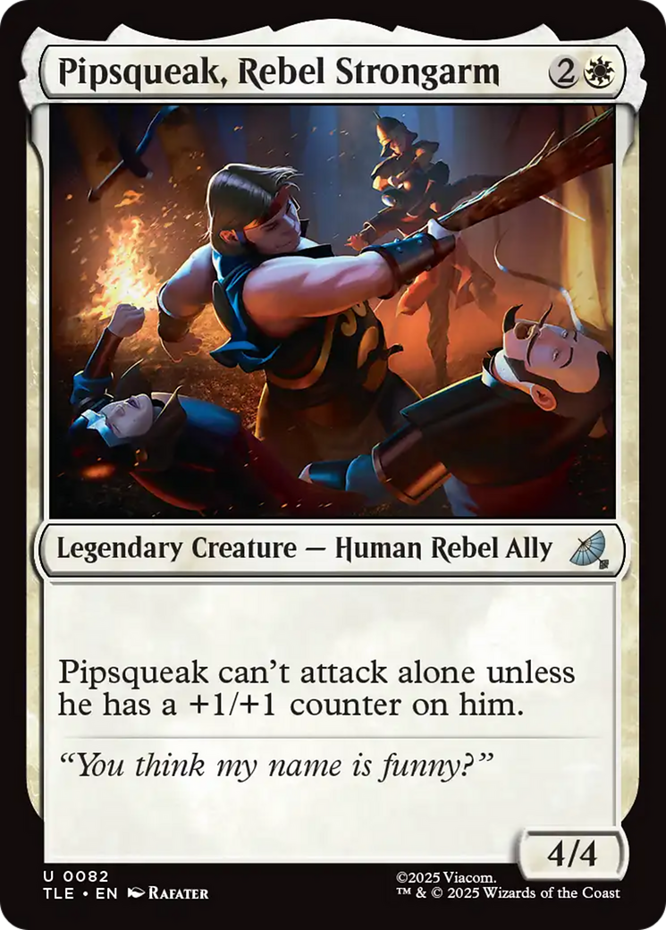 Pipsqueak, Rebel Strongarm [Avatar: The Last Airbender: Eternal-Legal] | Odin's Place