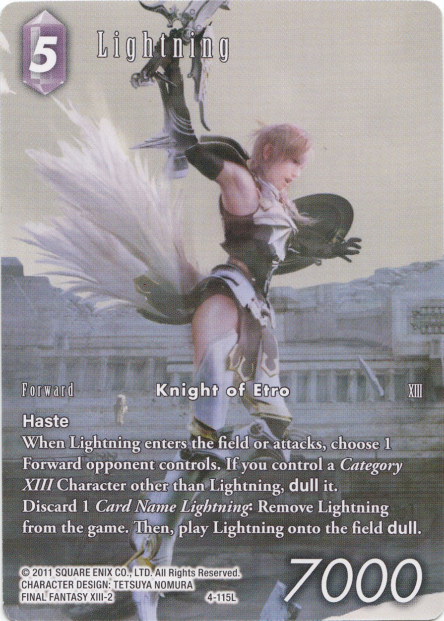 Lightning (Full Art) (Deck Exclusive) [Opus IV] | Odin's Place