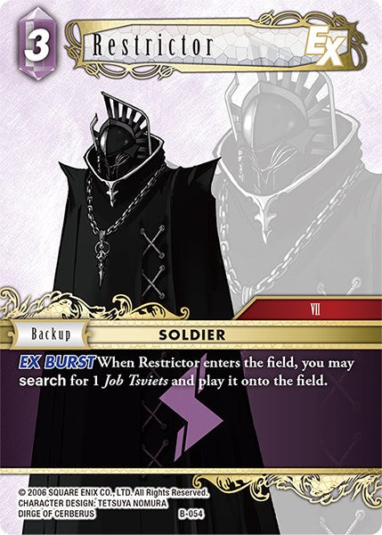 Restrictor EX [Boss Deck: Final Fantasy VII] | Odin's Place