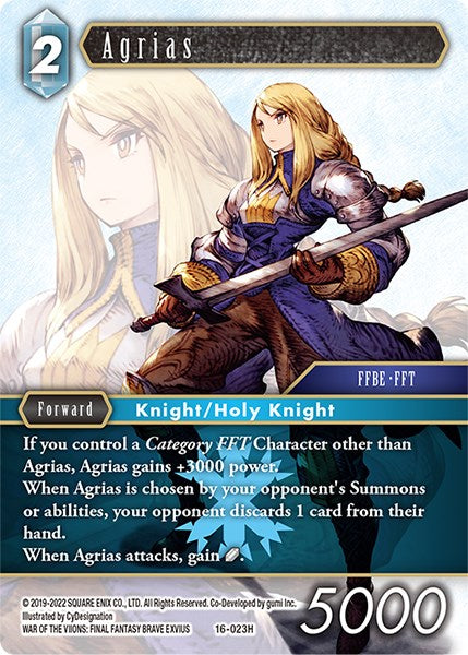 Agrias [Emissaries of Light] | Odin's Place