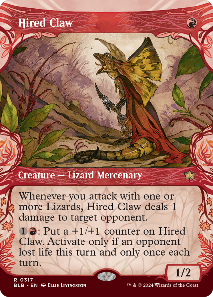 Hired Claw (Showcase) [Bloomburrow] | Odin's Place