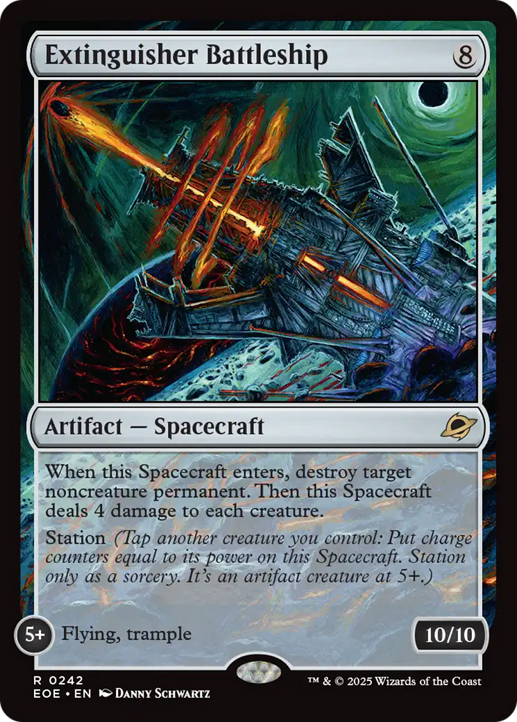 Extinguisher Battleship [Edge of Eternities] | Odin's Place