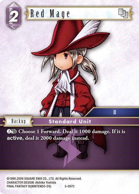 Red Mage (Luneth) [Opus V] | Odin's Place