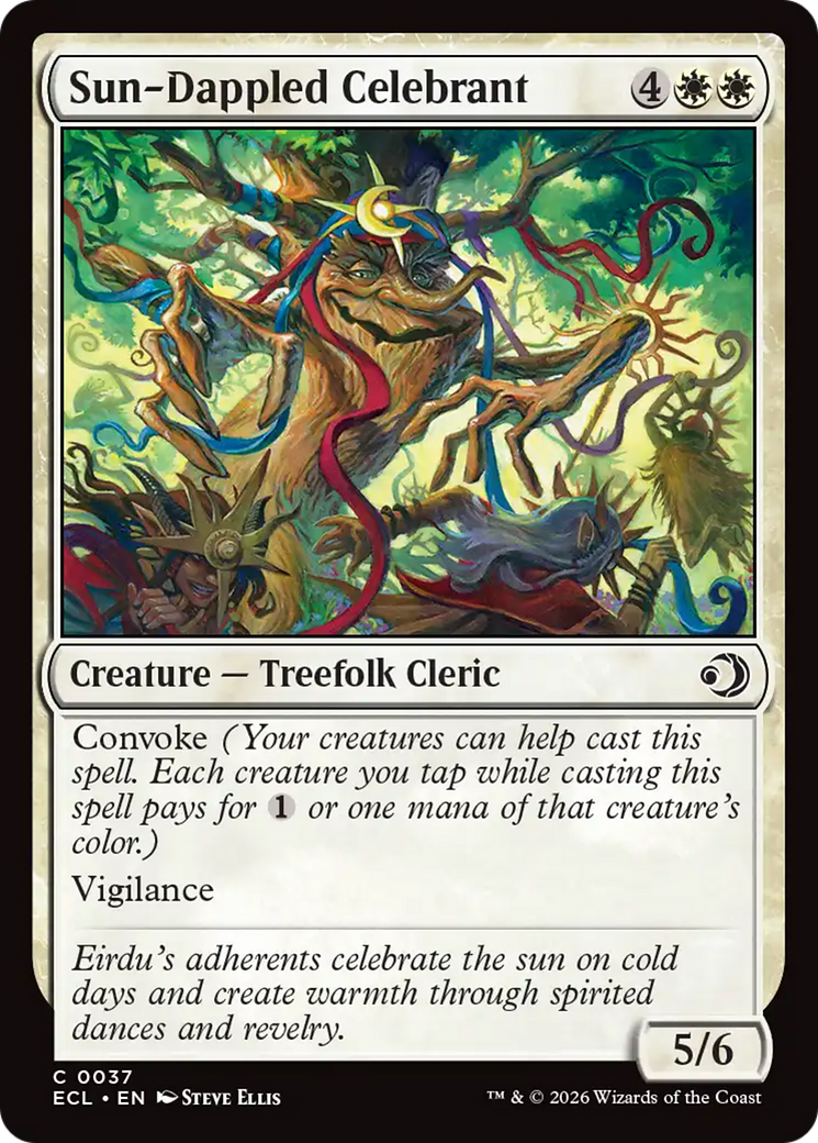 Sun-Dappled Celebrant [Lorwyn Eclipsed] | Odin's Place