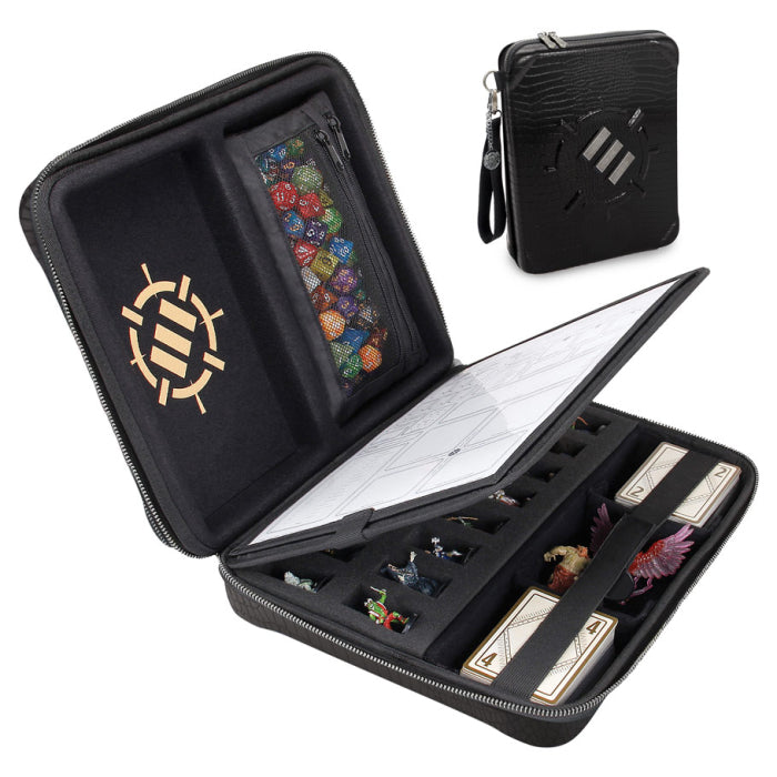 Enhance Gaming RPG Organizer Case Collectors Edition Black | Odin's Place